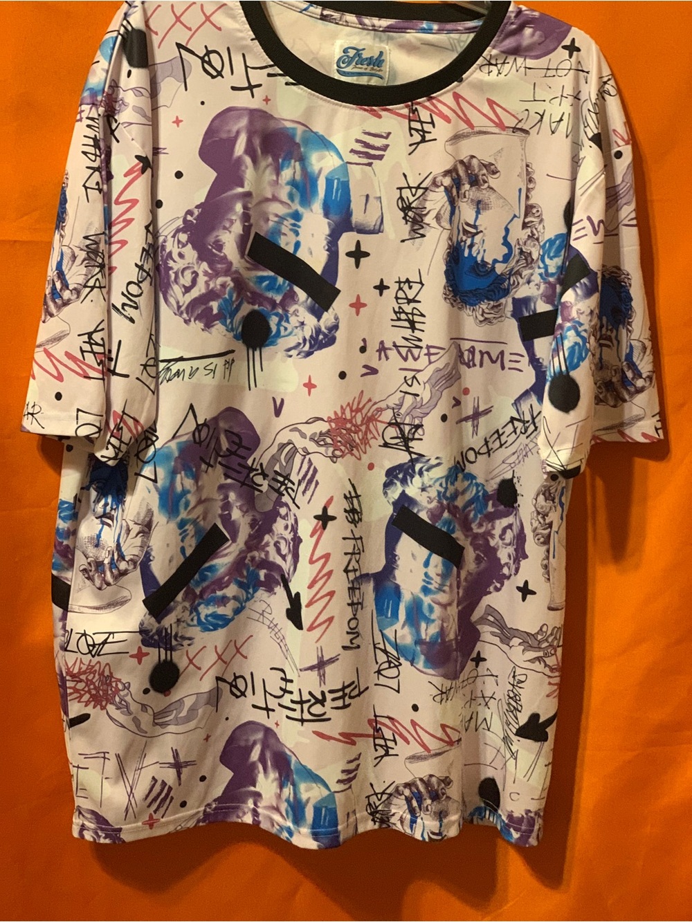 Fresh Prints of Bel Air - Retro 90s Purple & Blue Print
